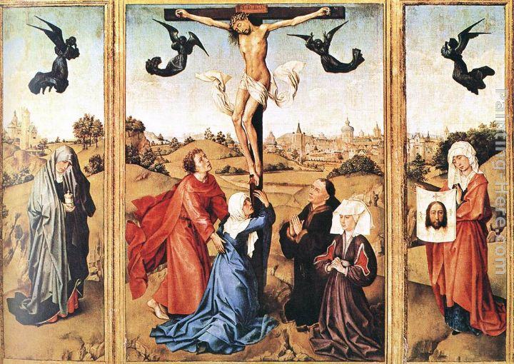 Rogier van der Weyden Triptych of Holy Cross